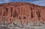 Los Colorados, a mais antiga formação rochosa do Parque Provincial Ischigualasto, na Argentina